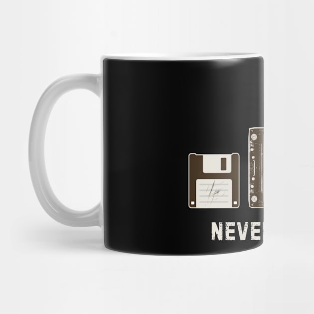 Never Forget | Floppy Disk, Cassette, VHS Tape by The WYLD Tribe